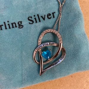 Ever Faith Sterling Silver Necklace